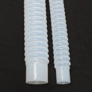 Large Diameter Convoluted PTFE Tubing Convoluted PTFE Tubing with Cuffs